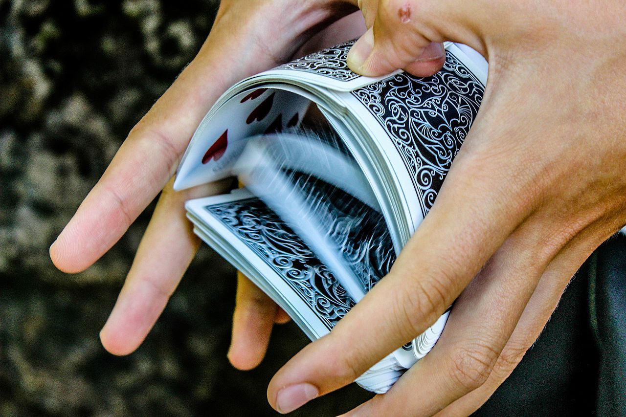 mélange de cartes
